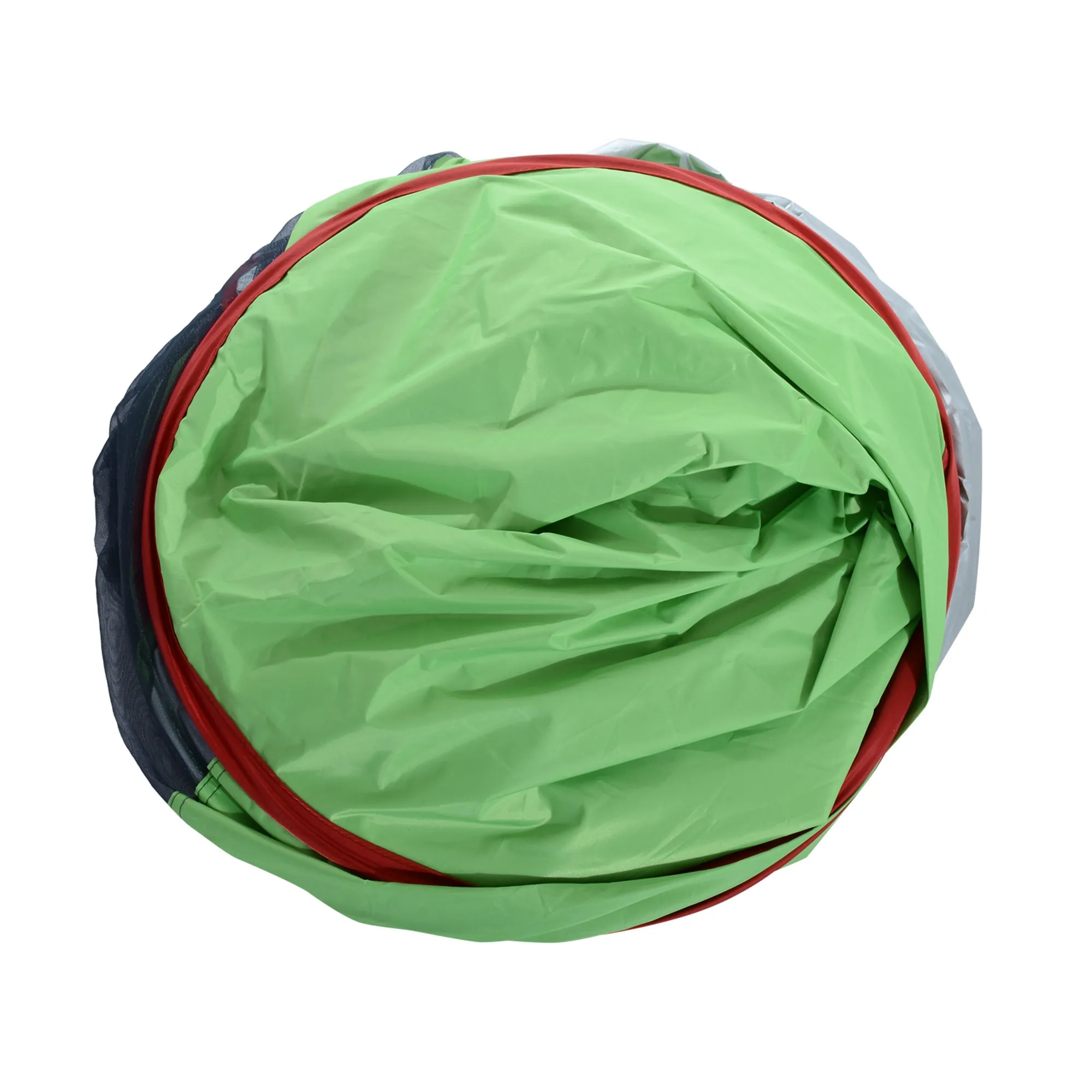 2-3 Person Pop up Tent Beach Tent Hiking UV 30  Protection Patio Sun Shelter (Green)