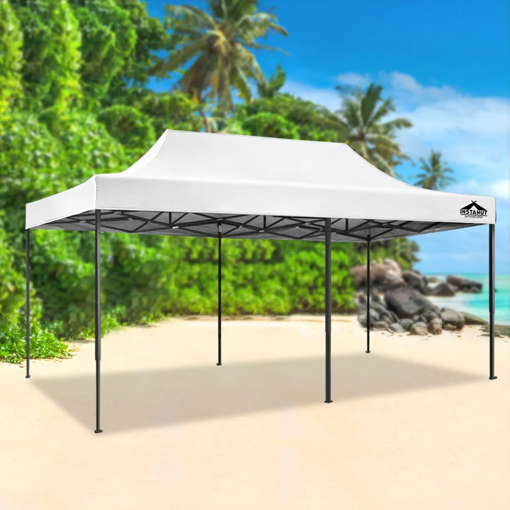 3x6m UV Water-Resistant Gazebo Tent, Adjustable Heights, Instahut