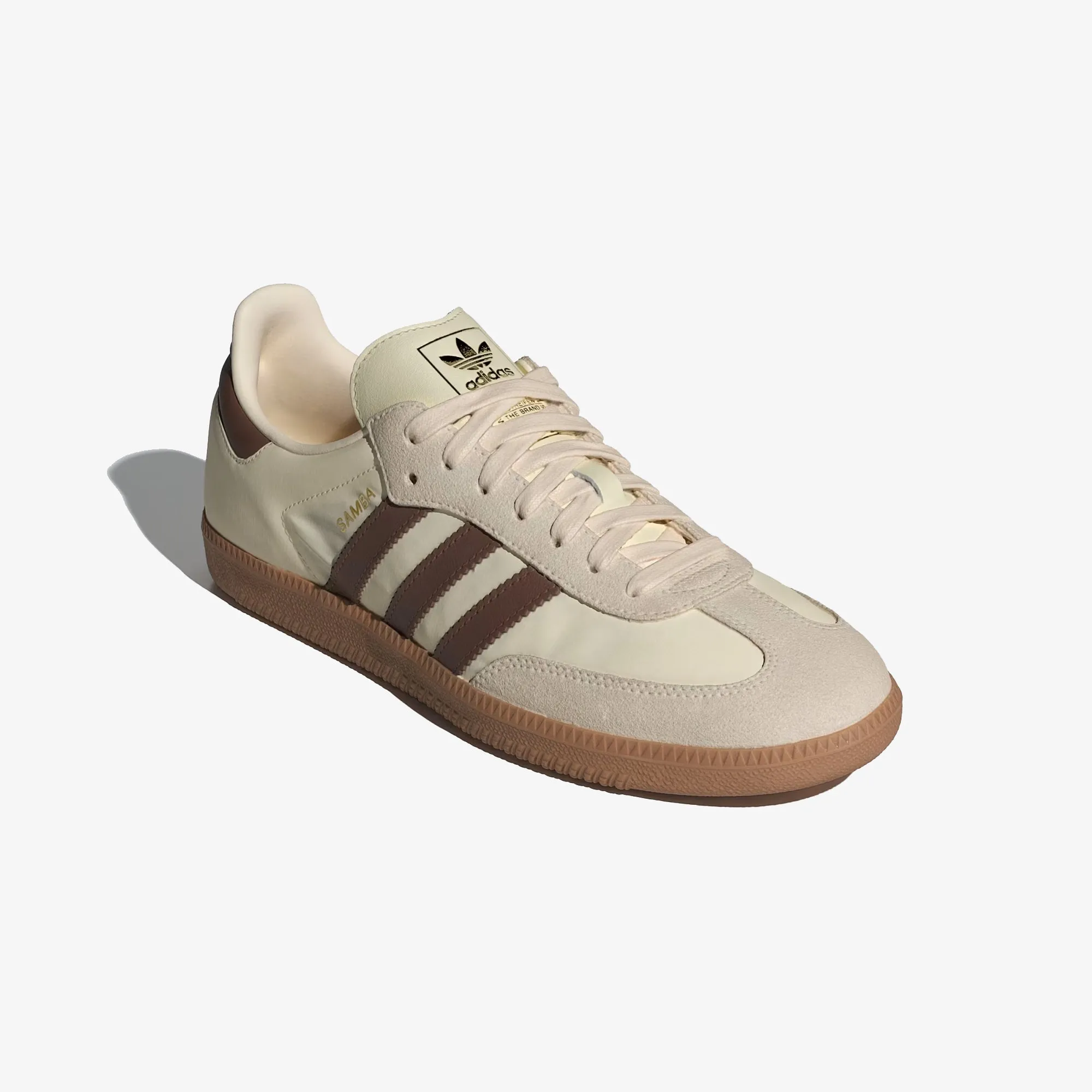 ADIDAS ORIGINALS | SAMBA OG SHOES { CREAM WHITE / PRELOVED BROWN / WONDER WHITE