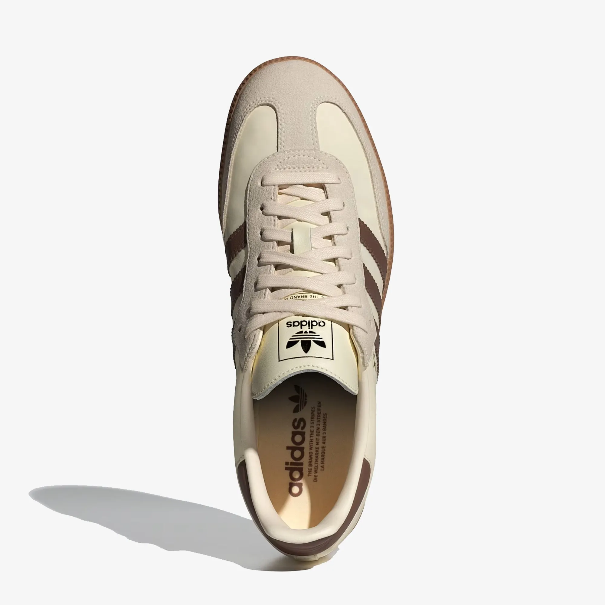 ADIDAS ORIGINALS | SAMBA OG SHOES { CREAM WHITE / PRELOVED BROWN / WONDER WHITE