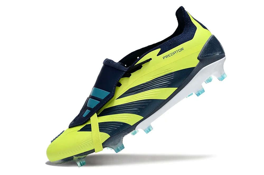 Adidas Predator Accuracy  Shoes - Yellow | Navy Blue | Light Blue - FREE SHIPPING WORLDWIDE