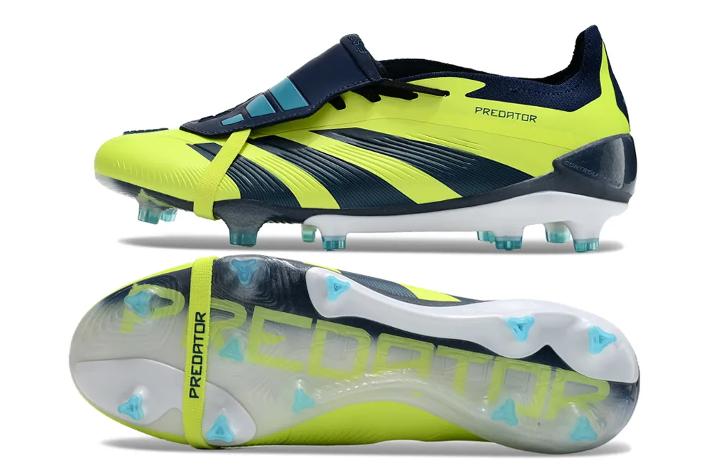 Adidas Predator Accuracy  Shoes - Yellow | Navy Blue | Light Blue - FREE SHIPPING WORLDWIDE