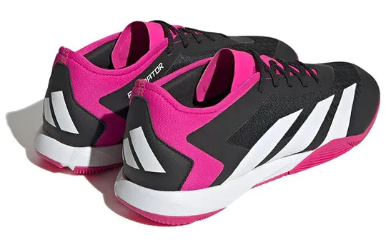 adidas Predator Accuracy.3 L IN Indoor Shoes- Core Black / Cloud White / Team Shock Pink 2