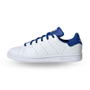 adidas Stan Smith J 'White Royal Blue' - Boys Grade School