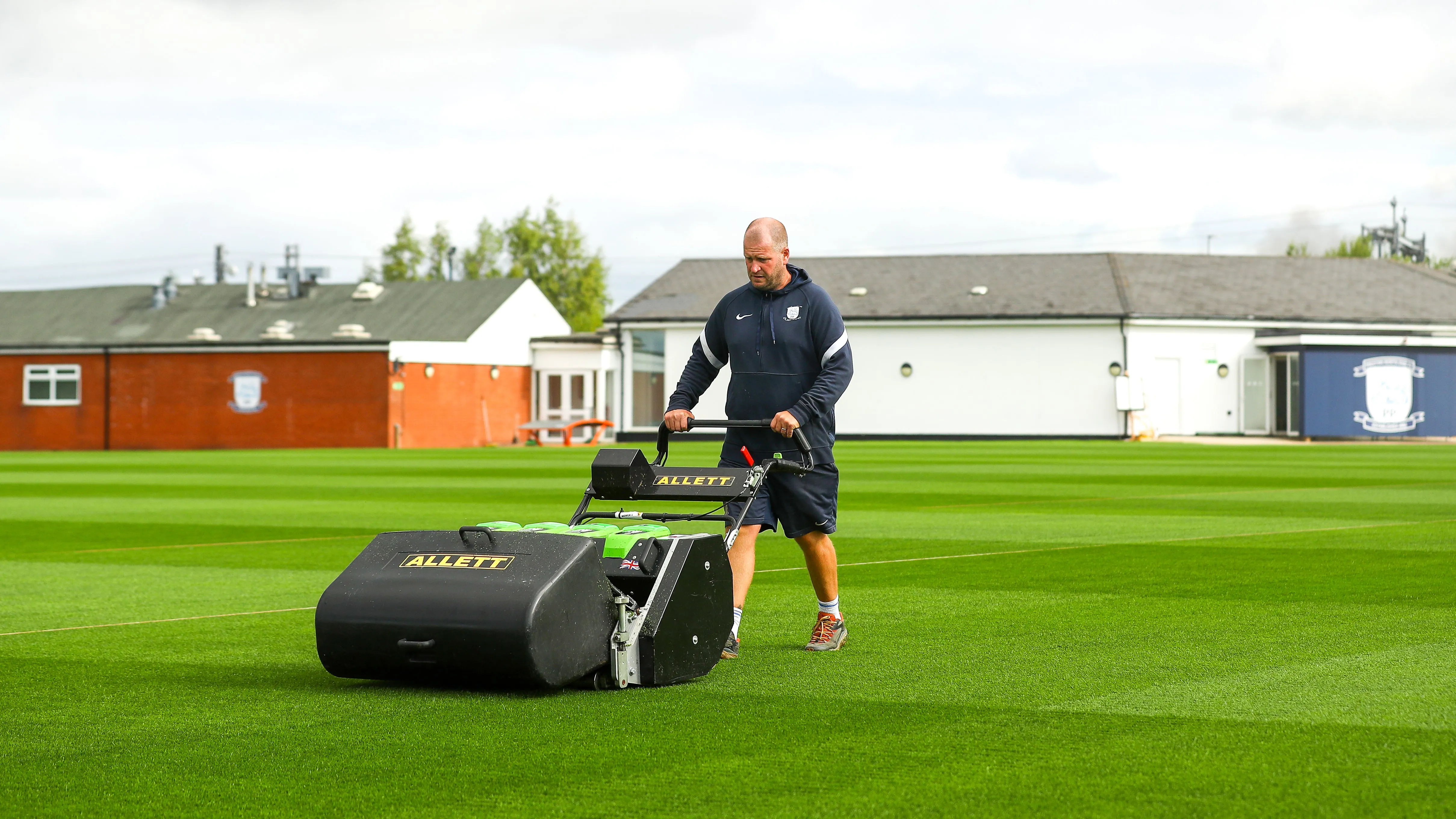 Allett C34/2 Evolution Cylinder Mower (Power-unit with Grassbox)