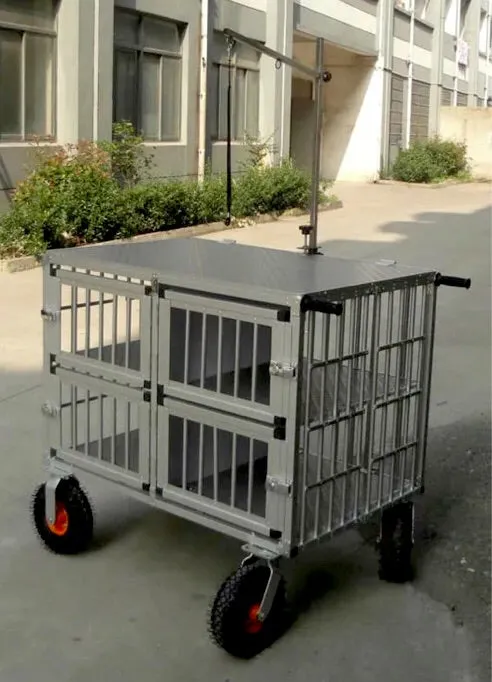 Auberon Aluminium Supreme Show Trolley 4 Berth VetnPro all the features!