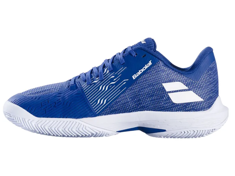 Babolat Jet Tere Clay Mens Tennis Shoe (Mombeo Blue)