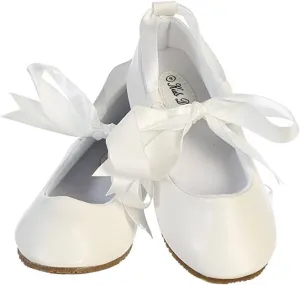 Ballerina Ribbon Shoes - White