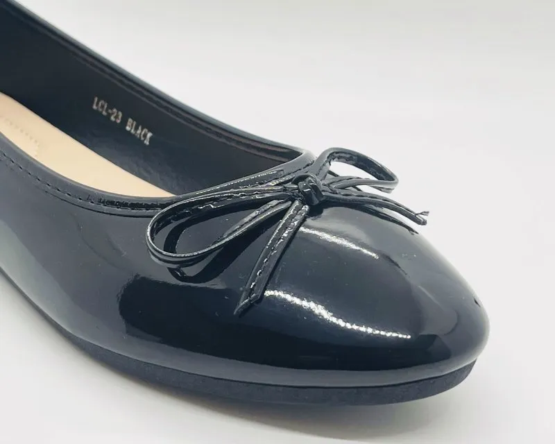 Ballerina Slip On Flat Bow Shoes