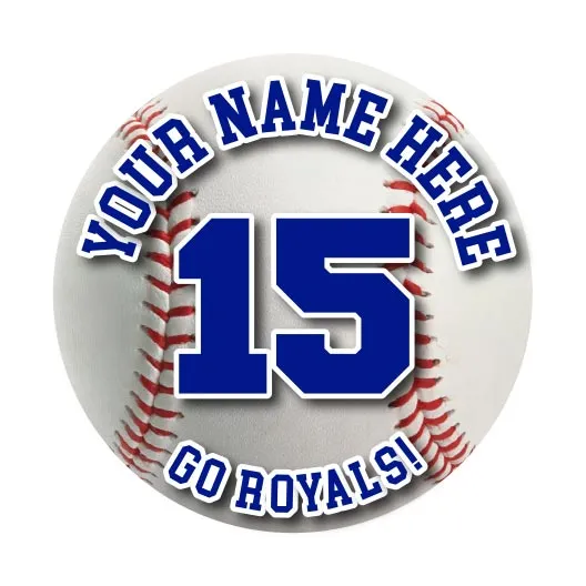 Baseball Sticker or Magnet | Baseball Team Locker or Car Sign