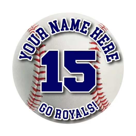 Baseball Sticker or Magnet | Baseball Team Locker or Car Sign