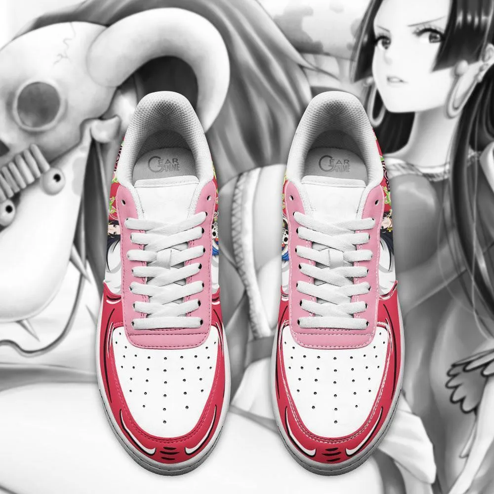 Boa Hancock Air Sneakers Custom Anime OP Shoes Great Gift