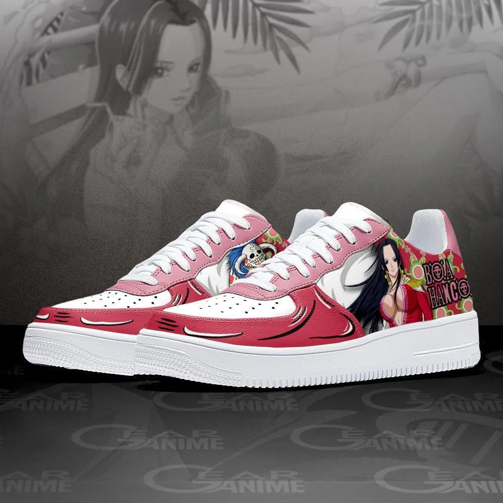 Boa Hancock Air Sneakers Custom Anime OP Shoes Great Gift