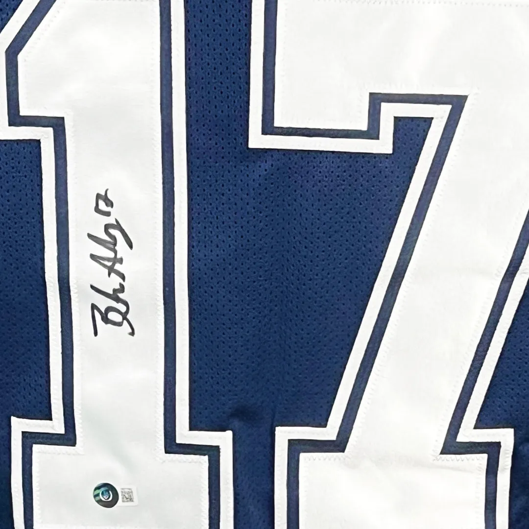 Brandon Aubrey Signed Dallas Blue Football Jersey (Beckett)