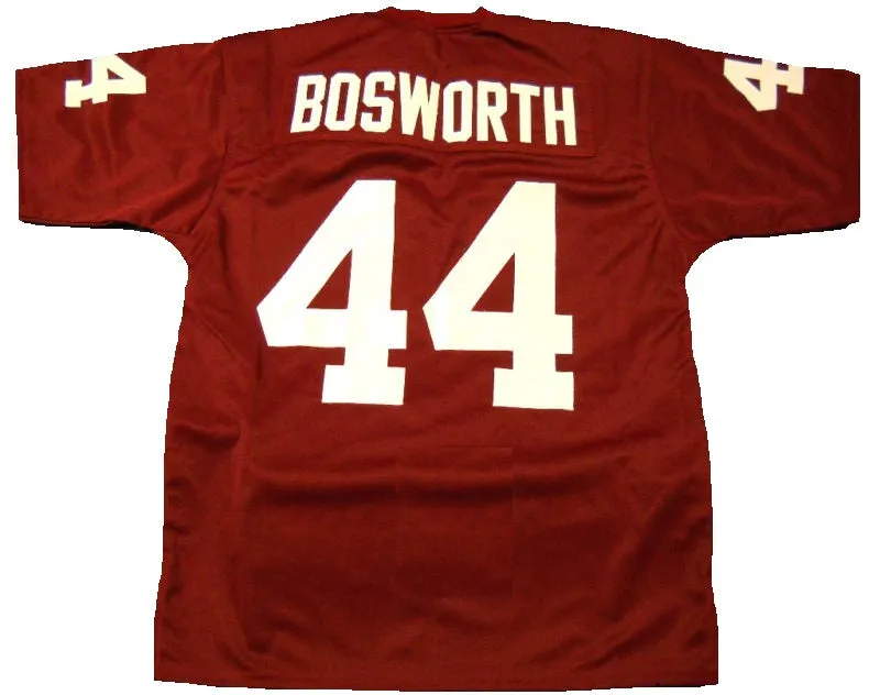 Brian Bosworth Oklahoma Sooners College Football Throwback Jersey