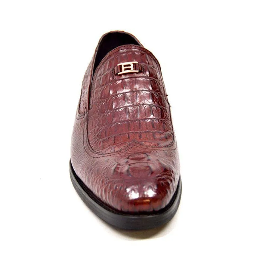 British Walkers Shiraz Croc Men's Crocodile Leather Loafers