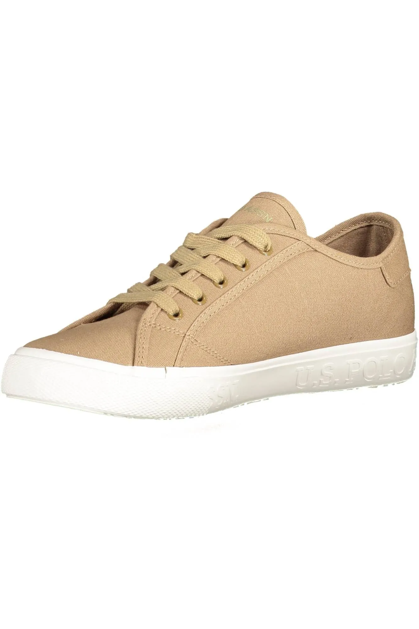 Brown Polyester Sneaker