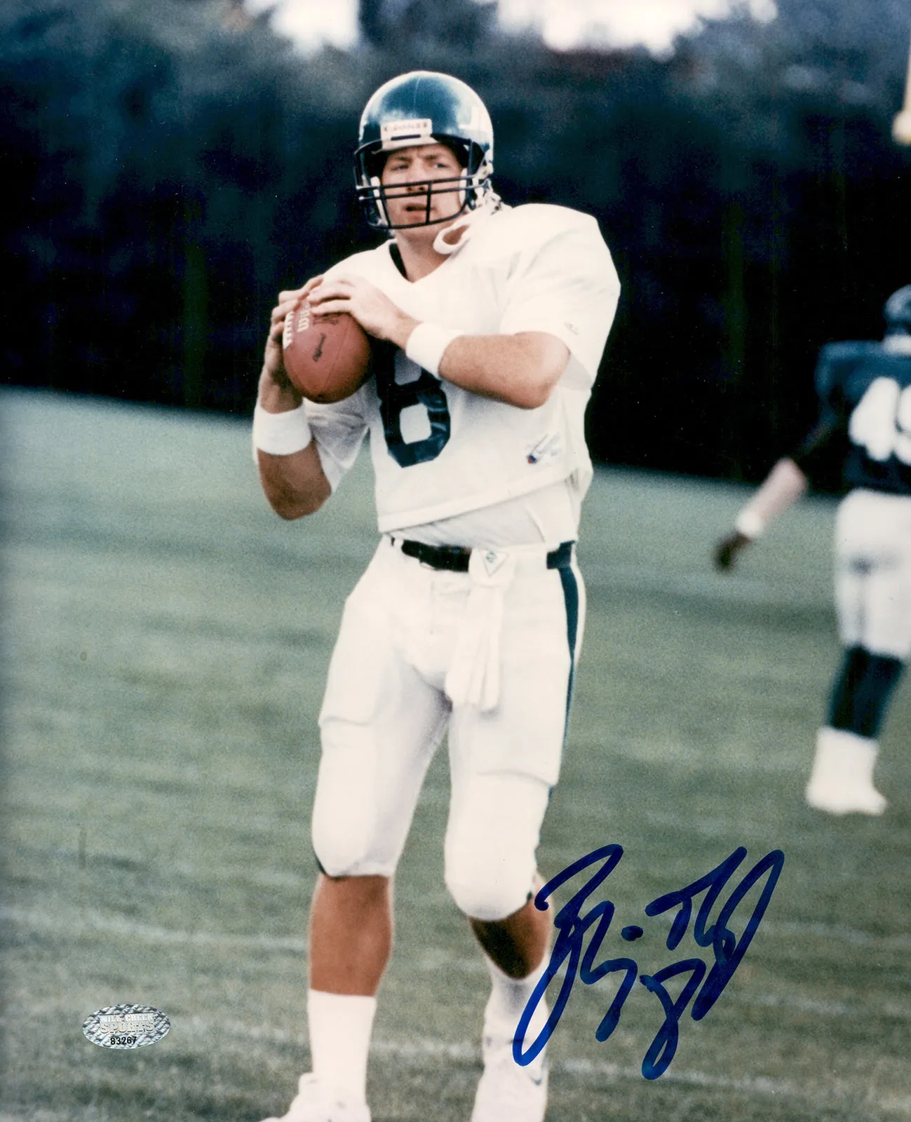 Browning Nagle Autographed 8x10 Photo Philadelphia Eagles MCS Holo #83267