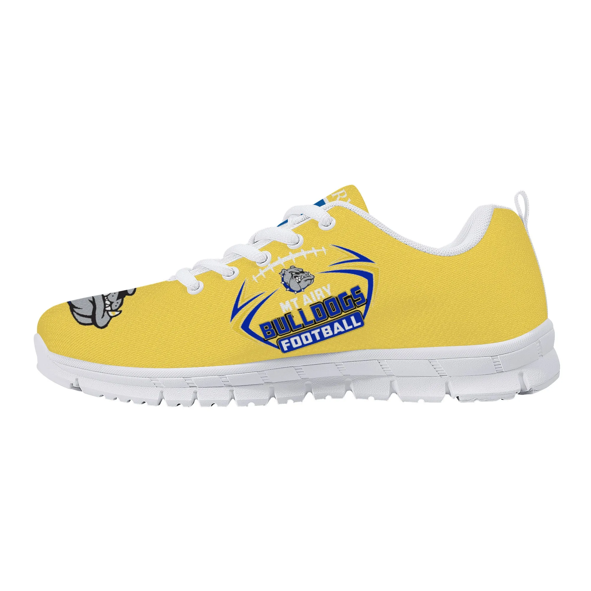 Bulldogs Football shoes by Philip S. | Low Tops Customized | Shoe Zero