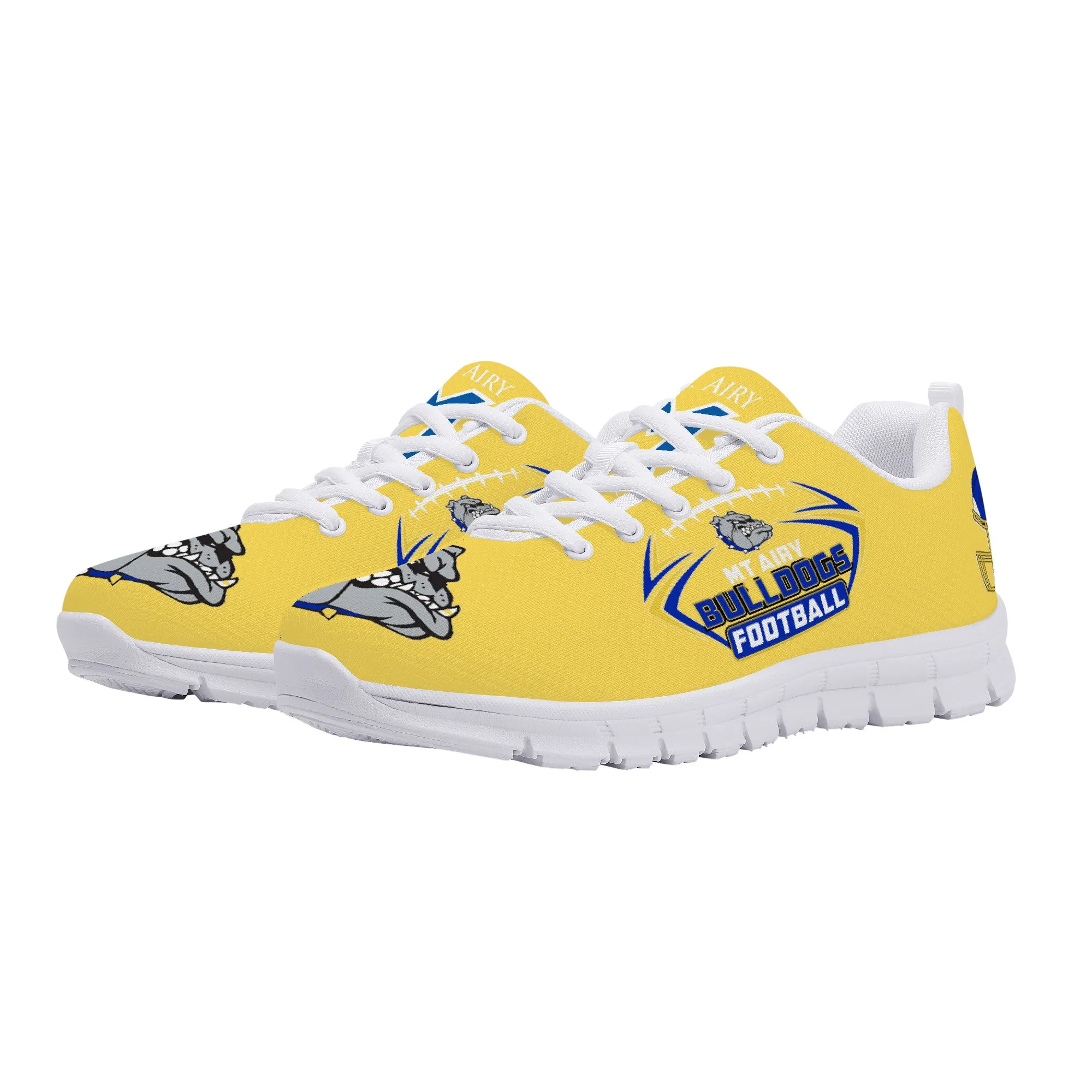 Bulldogs Football shoes by Philip S. | Low Tops Customized | Shoe Zero