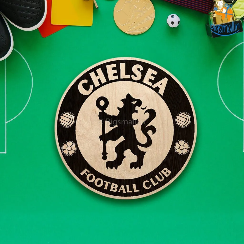 Chelsea Engraved Wooden Crest