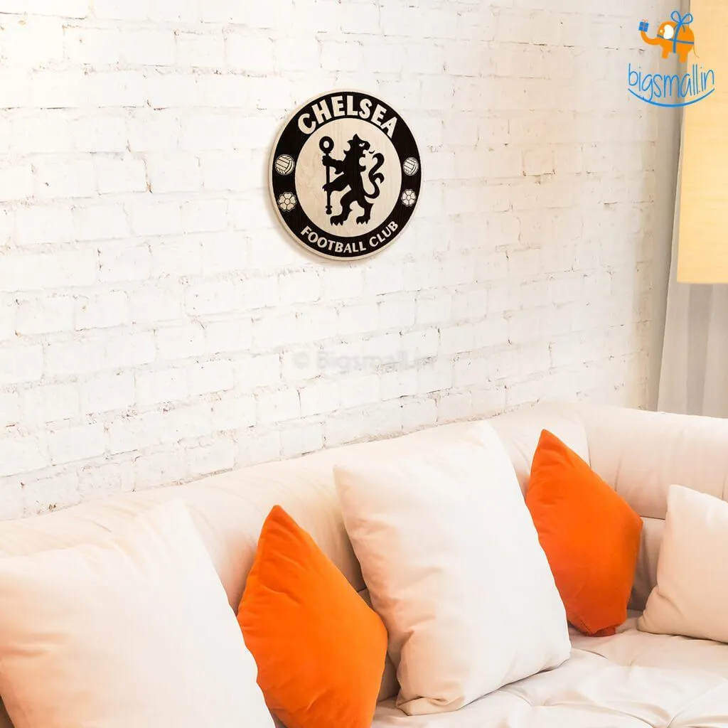 Chelsea Engraved Wooden Crest