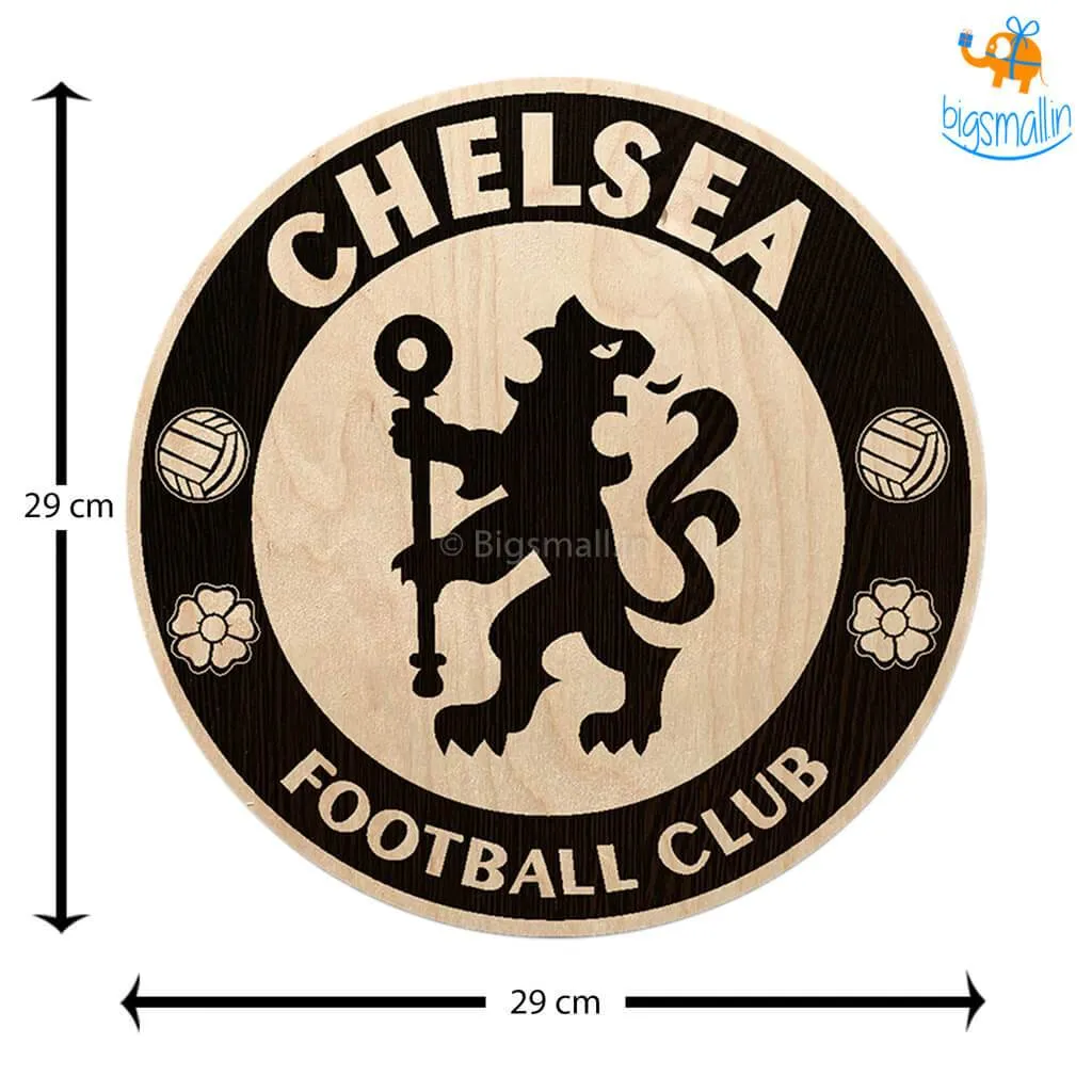 Chelsea Engraved Wooden Crest