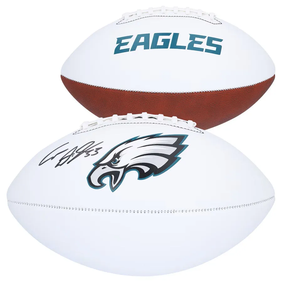 Cooper Dejean Signed Philadelphia Eagles Logo Football Fanatics