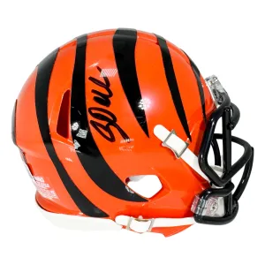 Corey Dillon Signed Cincinnati Bengals Speed Mini Football Helmet (Beckett)