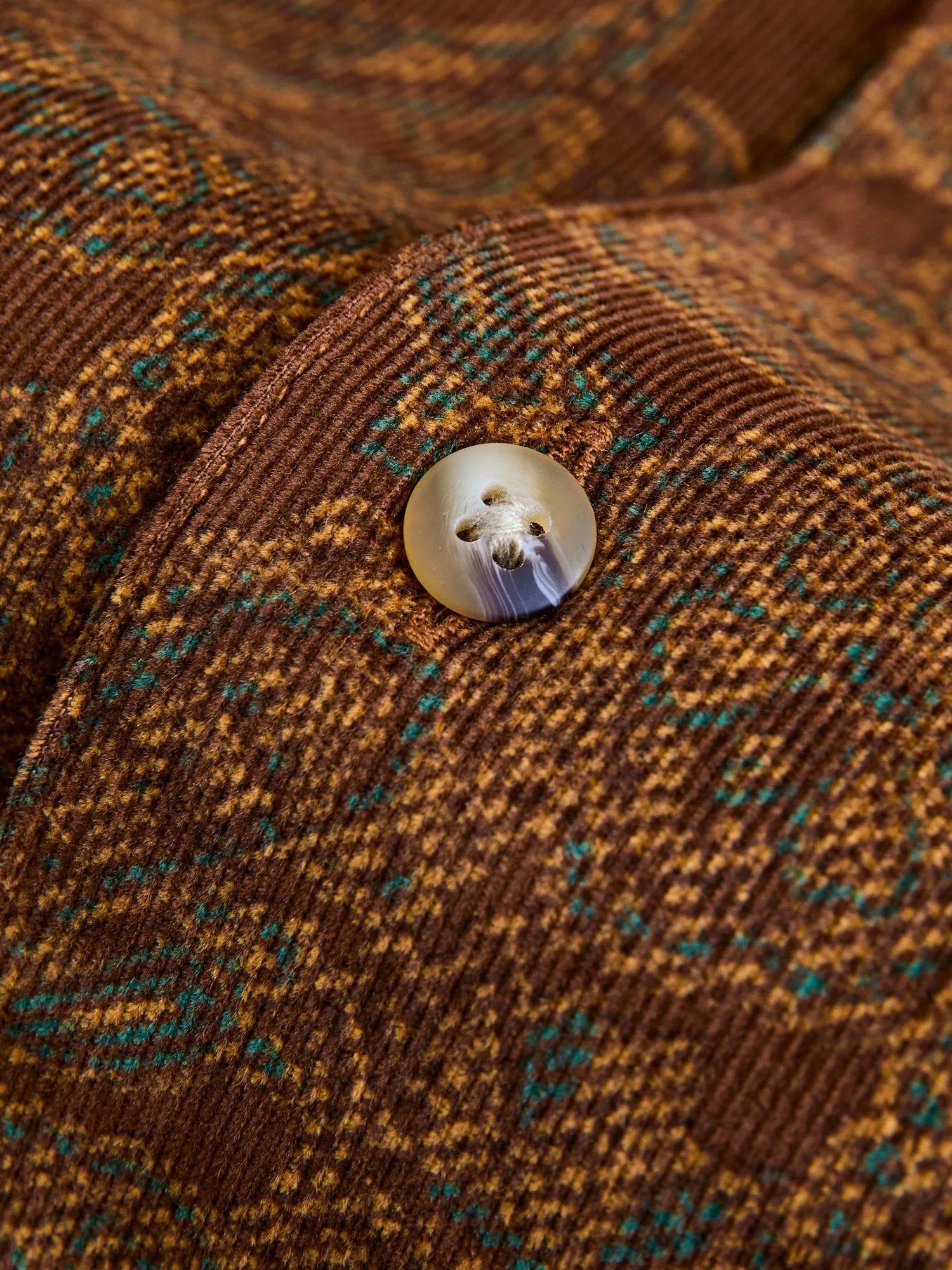 Crammond Shirt in Rust Paisley