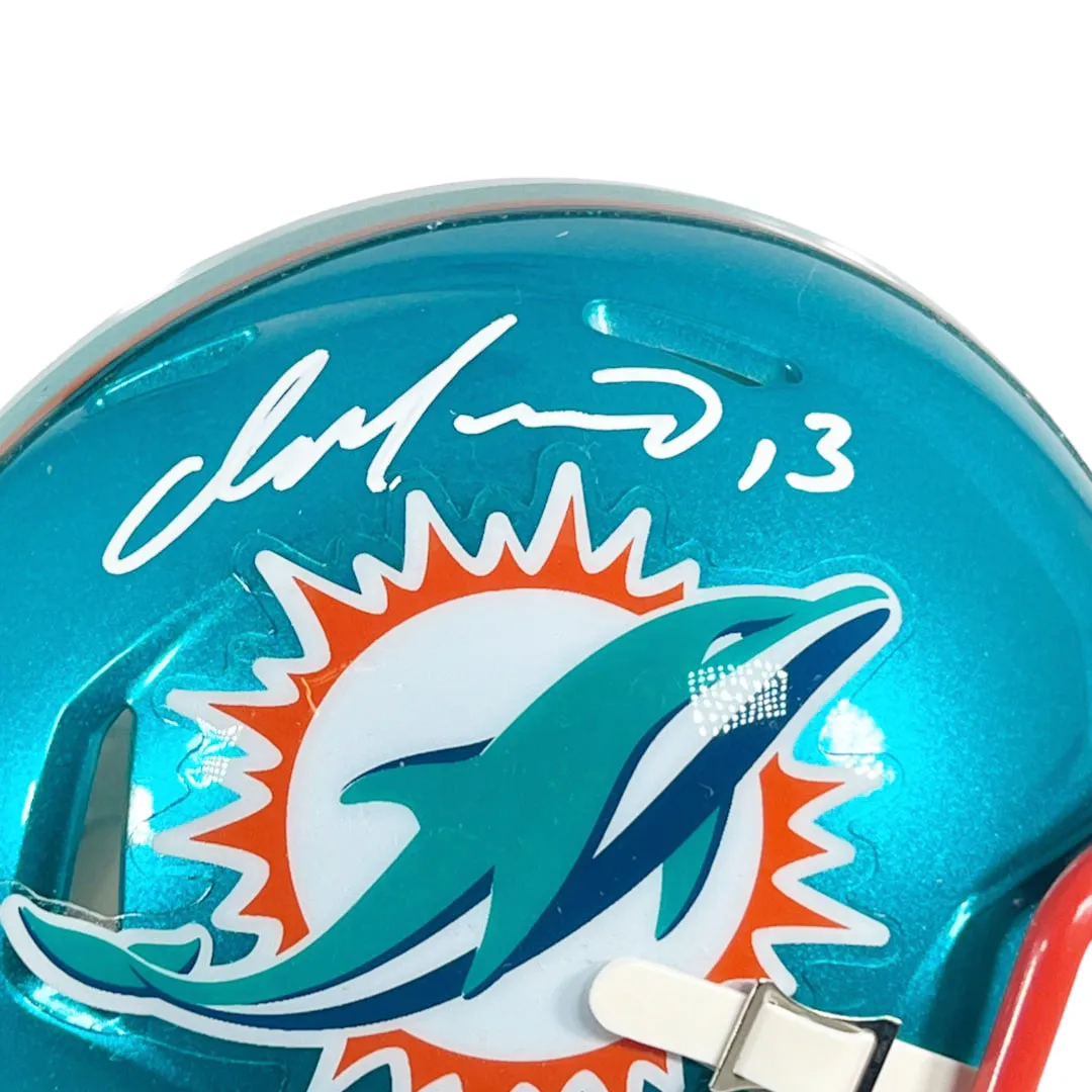 Dan Marino Signed Miami Dolphins Flash Mini Football Helmet (Beckett)