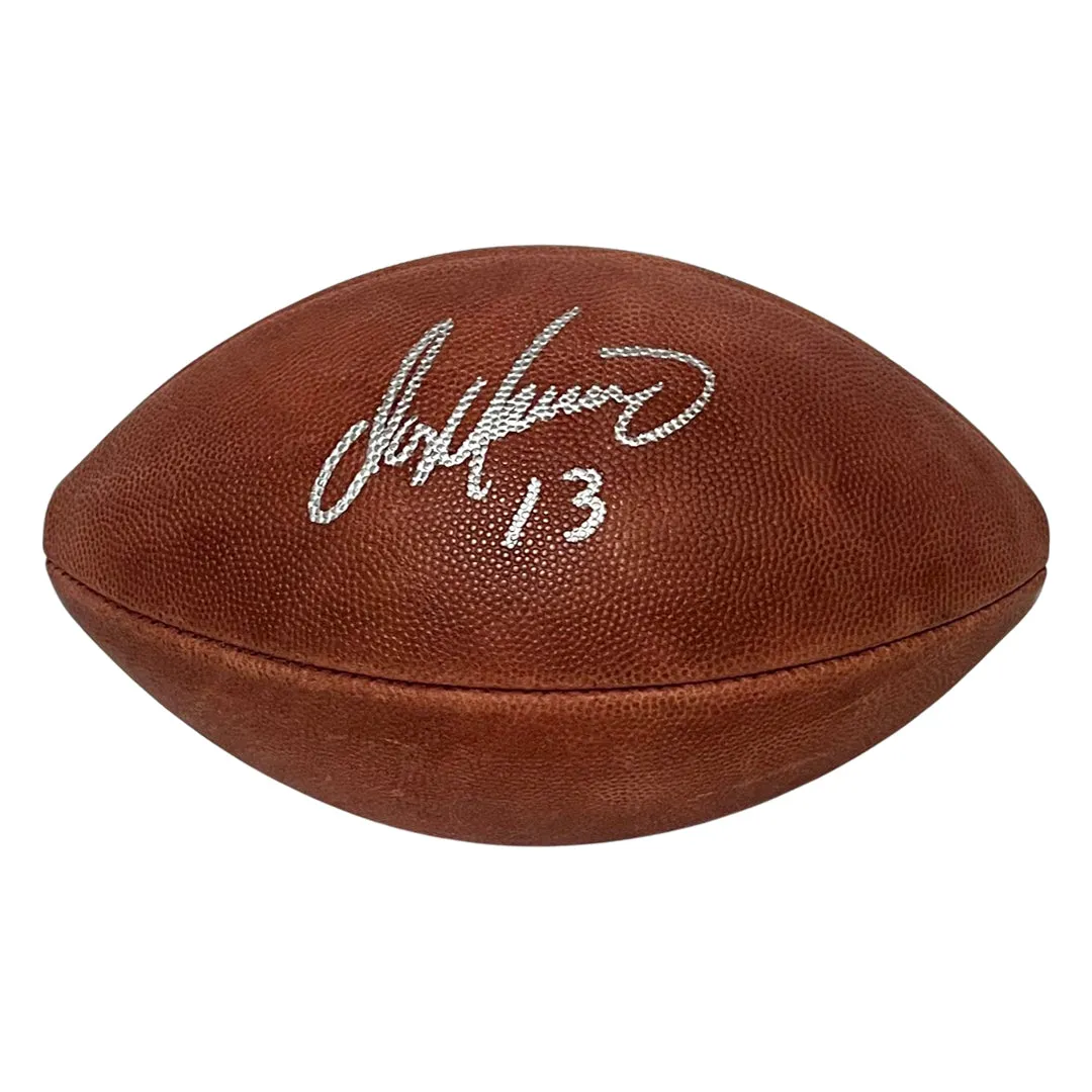 Dan Marino Signed Wilson NFL Paul Tagliabue Throwback Official Game Football (JSA)