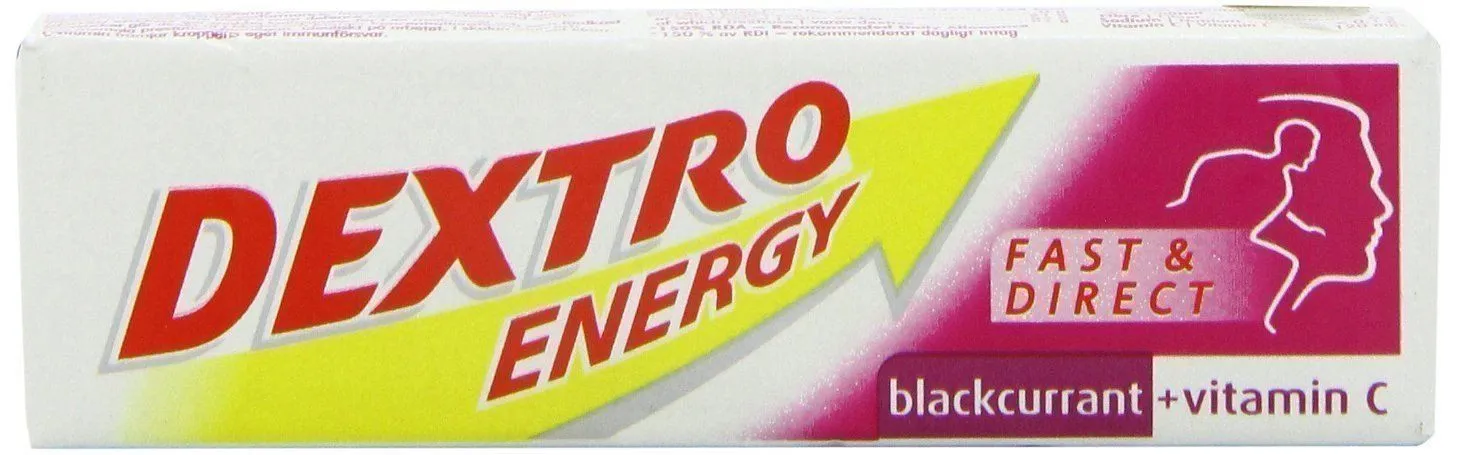 Dextro Energy Glucose Blackcurrant Tablets 47g x 14 x 10 Packs