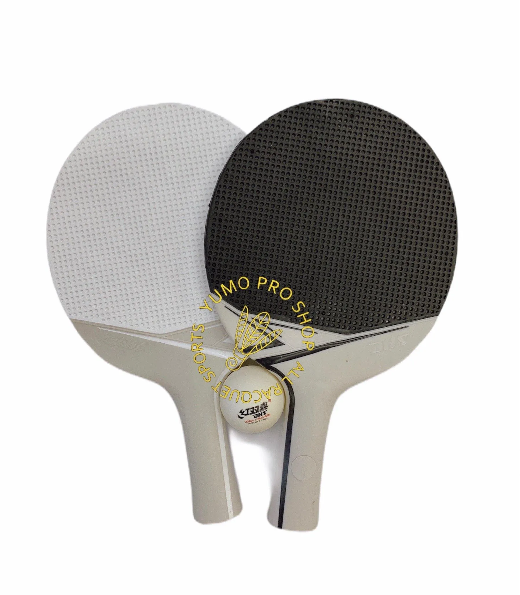 DHS Outdoor Table Tennis Racket Set of 2