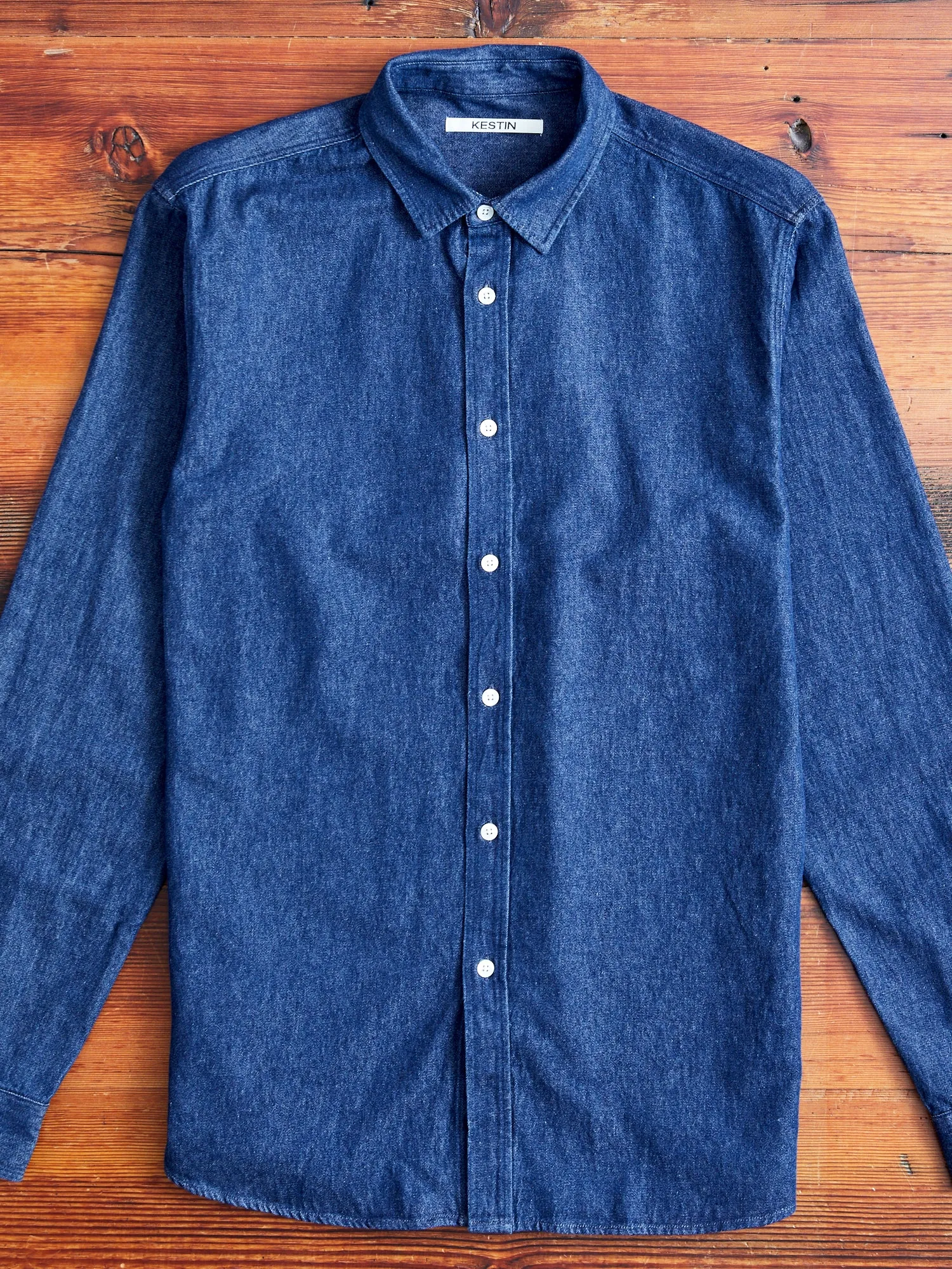 Dirleton Shirt in Dark Denim