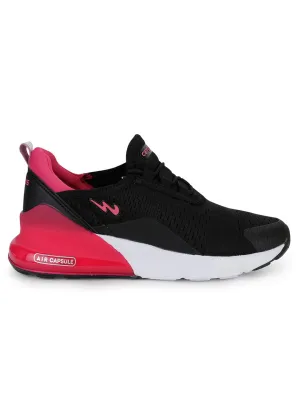 DRAGON LADIES Black Women's Running Shoes