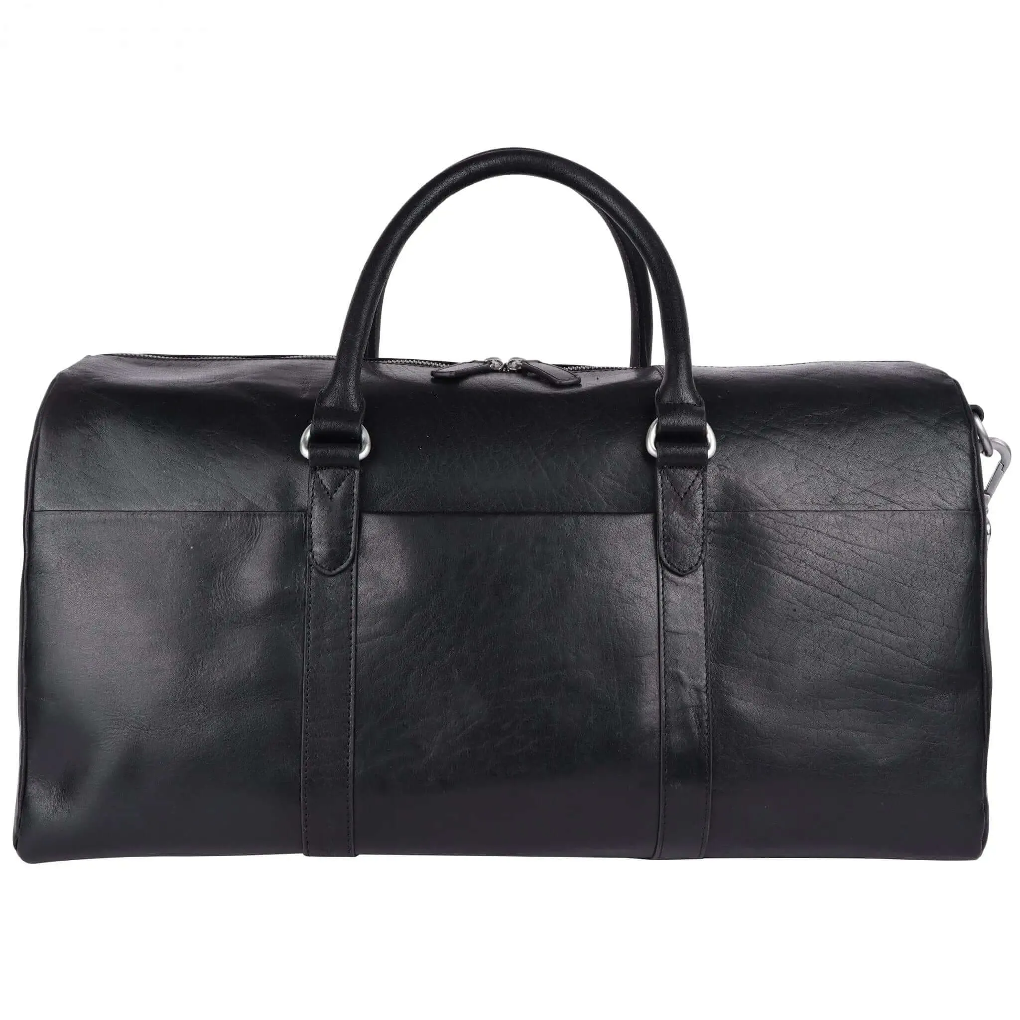 Durable Black Duffle Gym Bag | Spacious 27x50x26cm | Ideal for Workouts & Travel