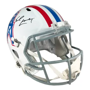 Earl Campbell Signed Houston Oilers Throwback 1975-80 Full-Size Speed Replica Football Helmet (JSA)