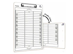 Football Dry Erase Clipboard 15"x9"