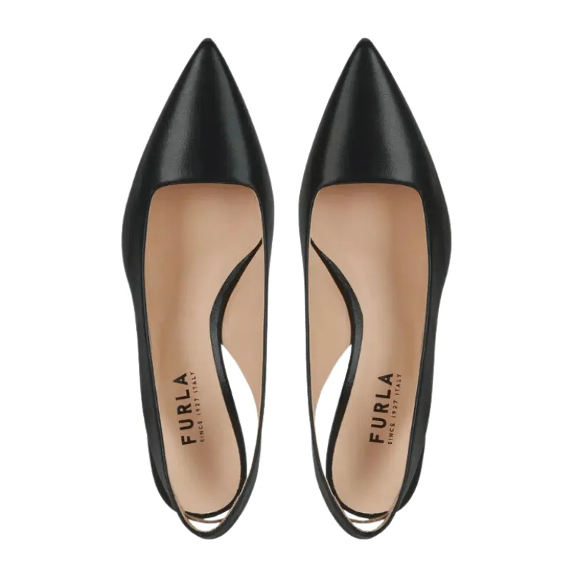 Furla Women's Code Slingback T.35 - Nero