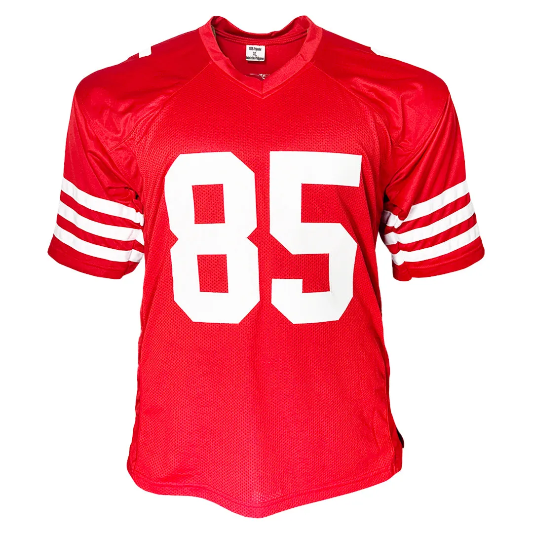 George Kittle Signed Pro-Edition Red Football Jersey (Beckett)