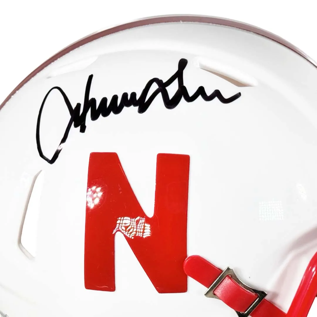 Irving Fryar Signed Nebraska Cornhuskers Speed Mini Football Helmet (Beckett)