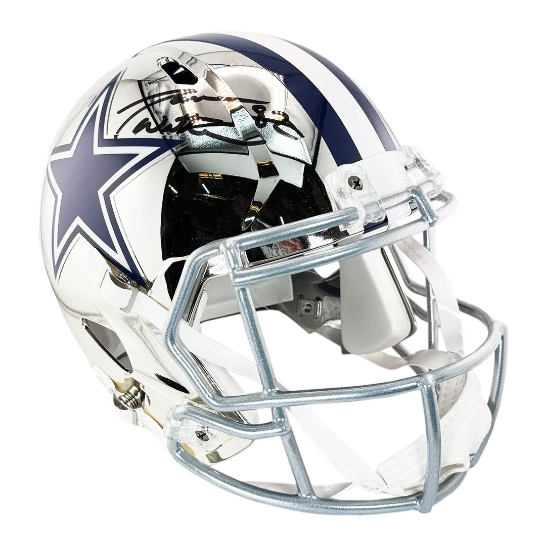 Jason Witten Signed Dallas Cowboys Chrome Speed Full-Size Replica Football Helmet (Beckett)