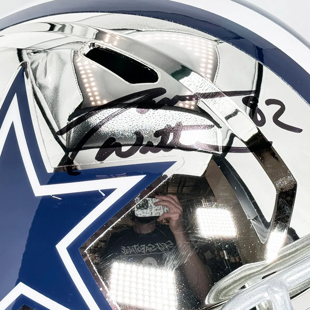 Jason Witten Signed Dallas Cowboys Chrome Speed Full-Size Replica Football Helmet (Beckett)