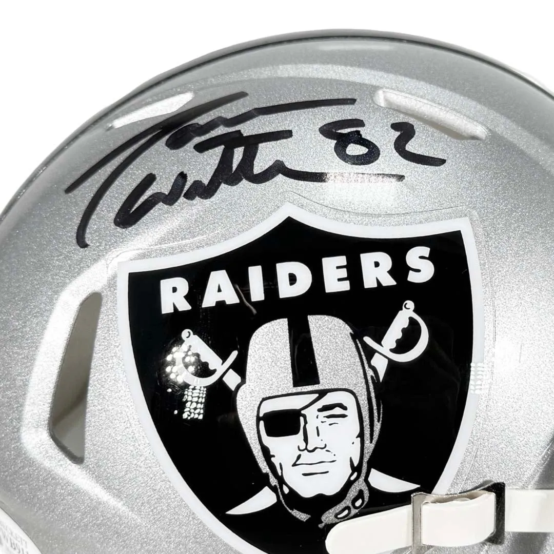 Jason Witten Signed Las Vegas Raiders Speed Mini Football Helmet (Beckett)