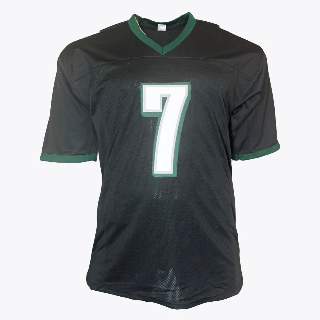 Jeff Garcia Signed Philadelphia Black Football Jersey (JSA)