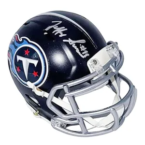 Jeffery Simmons Signed Tennessee Titans Speed Mini Football Helmet (JSA)