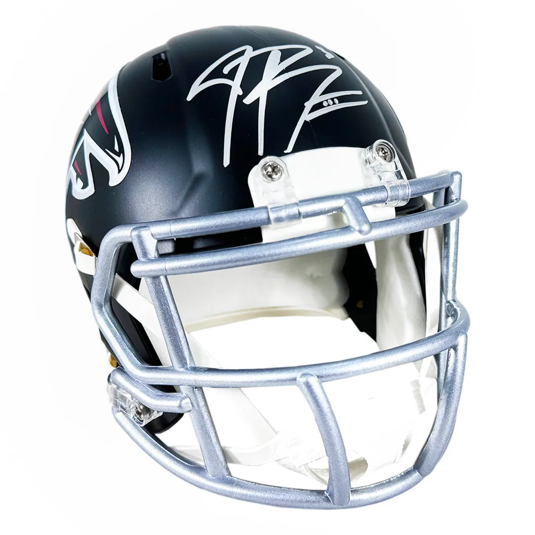 Jessie Bates III Signed Atlanta Falcons Speed Mini Football Helmet (JSA)