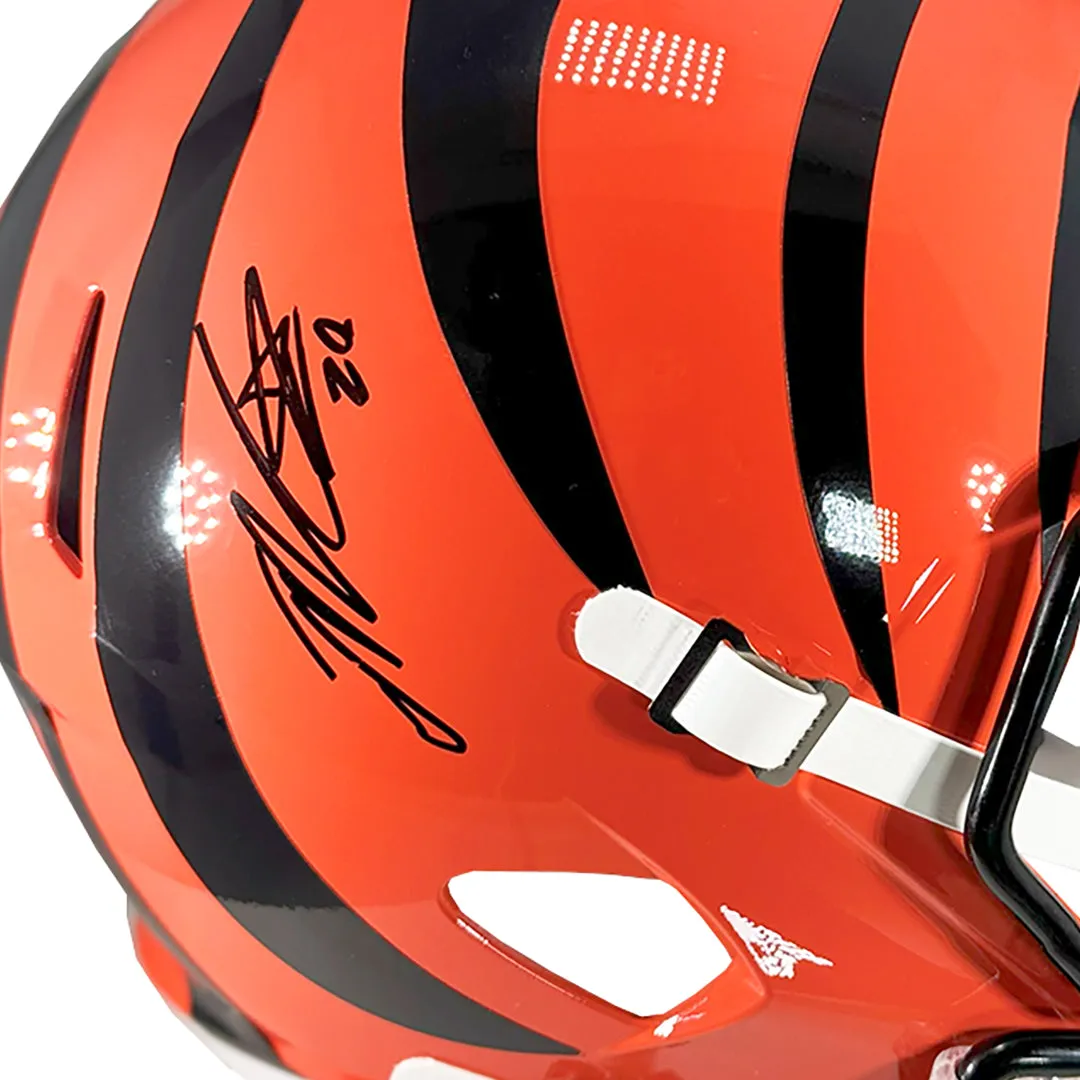 Joe Mixon Signed Cincinnati Bengals Speed Full-Size Replica Football Helmet (JSA)