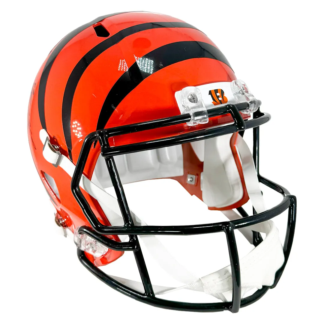 Joe Mixon Signed Cincinnati Bengals Speed Full-Size Replica Football Helmet (JSA)